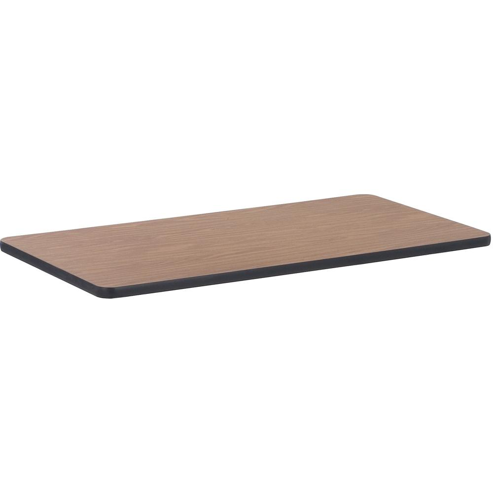 Lorell Classroom Activity Tabletop - High Pressure Laminate (HPL) Rectangle, Medium Oak Top - 24" Table Top Width x 48" Table Top Depth x 1.13" Table Top Thickness - Assembly Required - 1 Each, Goodies N Stuff
