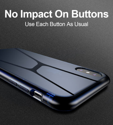 Dux Ducis Light Series Blue Case - For iPhone X, Goodies N Stuff