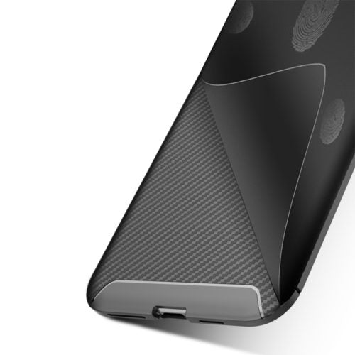 Carbon Fibre TPU Black Case - For iPhone 11 Pro, Goodies N Stuff