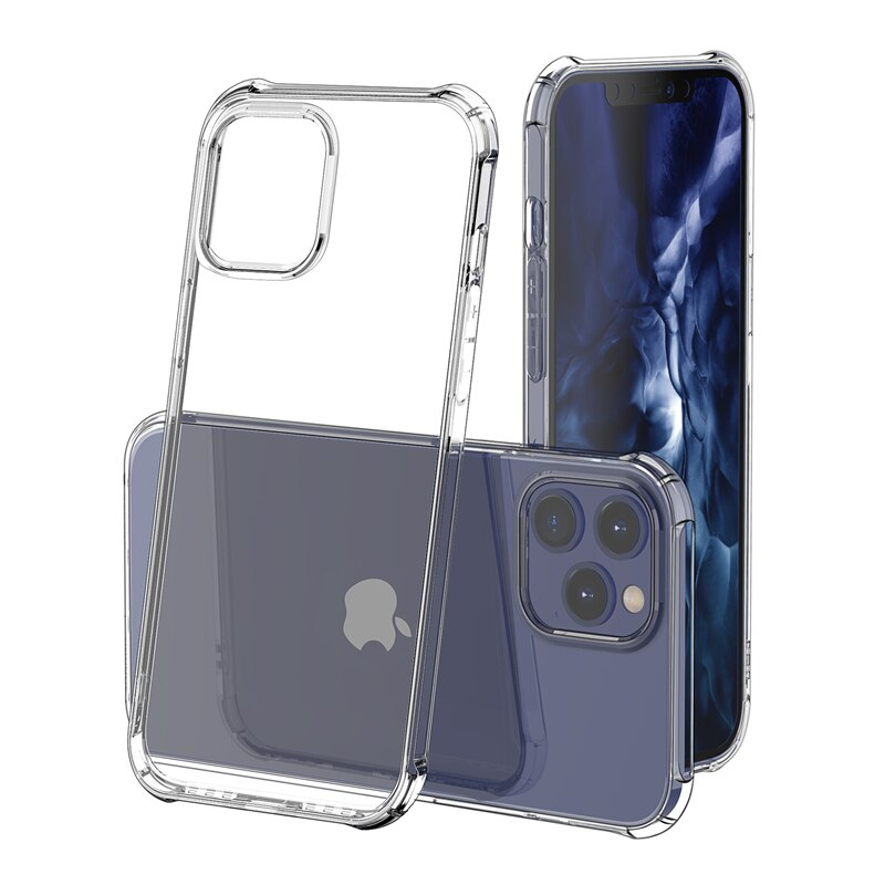 TPU Gel Clear Case - For iPhone 12 / 12 Pro, Goodies N Stuff