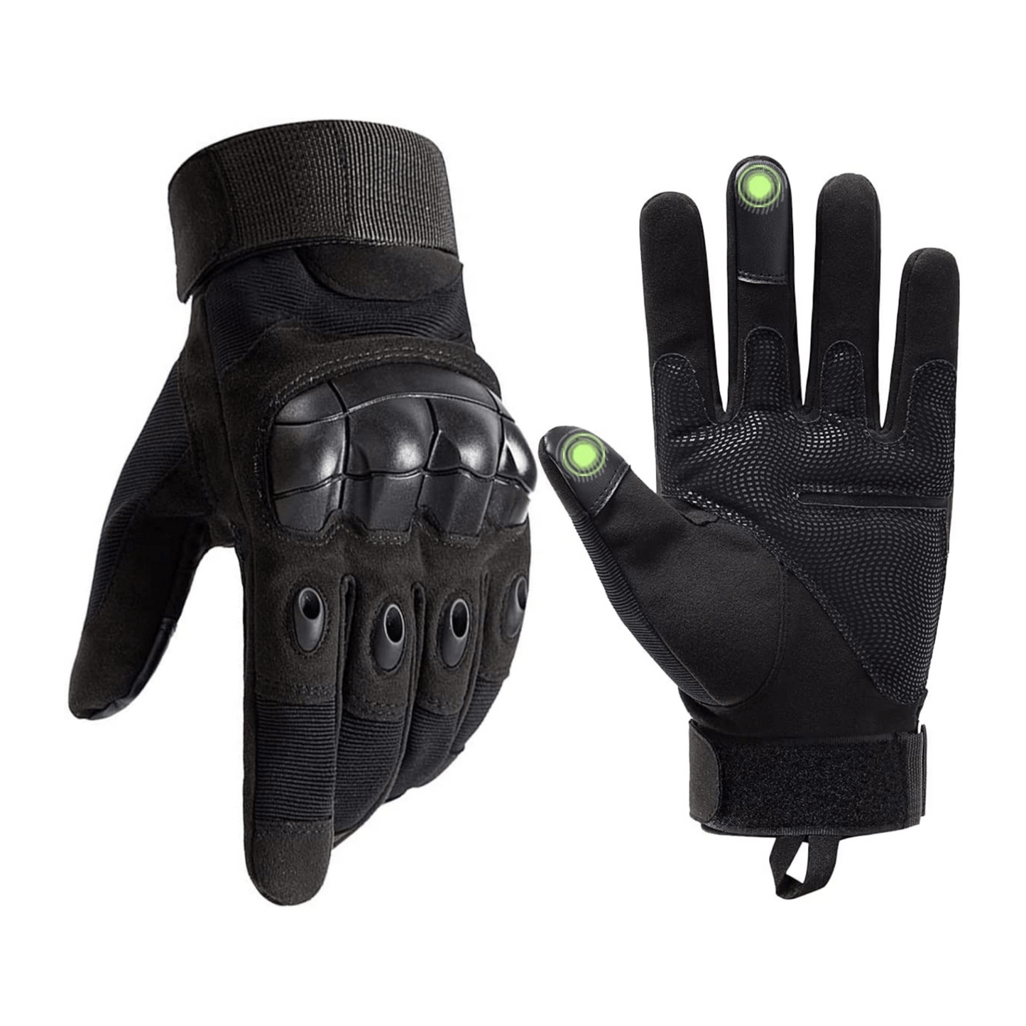 Tactical Military Airsoft Gloves for Outdoor Sports, Paintball, and Motorcycling with Touchscreen Fingertip Capability, Goodies N Stuff