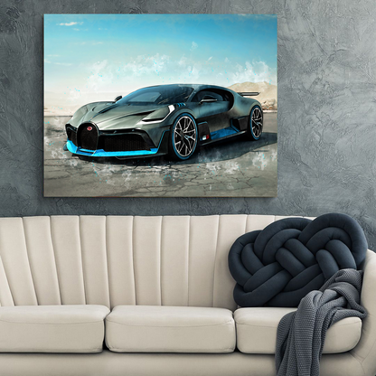 Bugatti Print, Divo - Bugatti Art, Bugatti Poster, Bugatti Sketch Art, Bugatti Print, Bugatti Watercolor, Divo, Bugatti Divo Print, Divo art, Goodies N Stuff