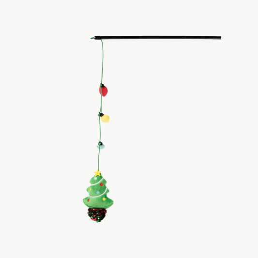 Christmas Tree Stick Cat Toy, Goodies N Stuff