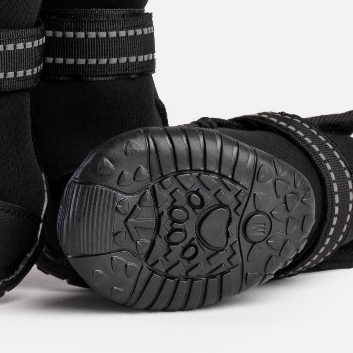 Easy Fit & Anti Slip Dog Boots - Black, Goodies N Stuff