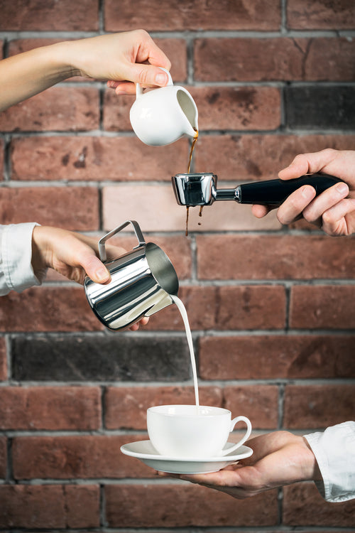 White 8 Oz | 250 Ml Tea Cup & Saucer - Microwave/Dishwasher Safe, Goodies N Stuff