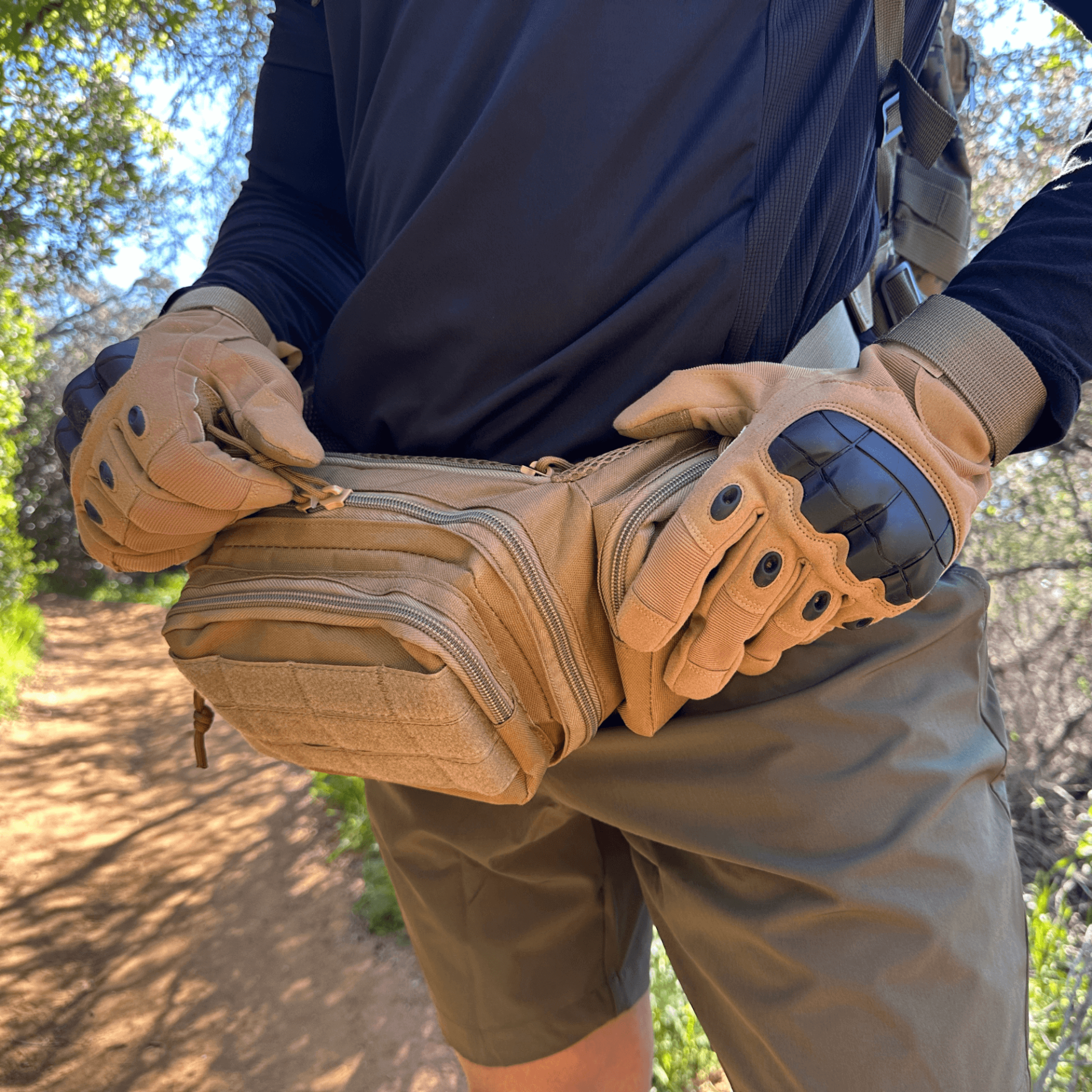 Tactical Waist Bag & MOLLE EDC Pouch for Outdoor Activities - Lightweight and Versatile, Goodies N Stuff