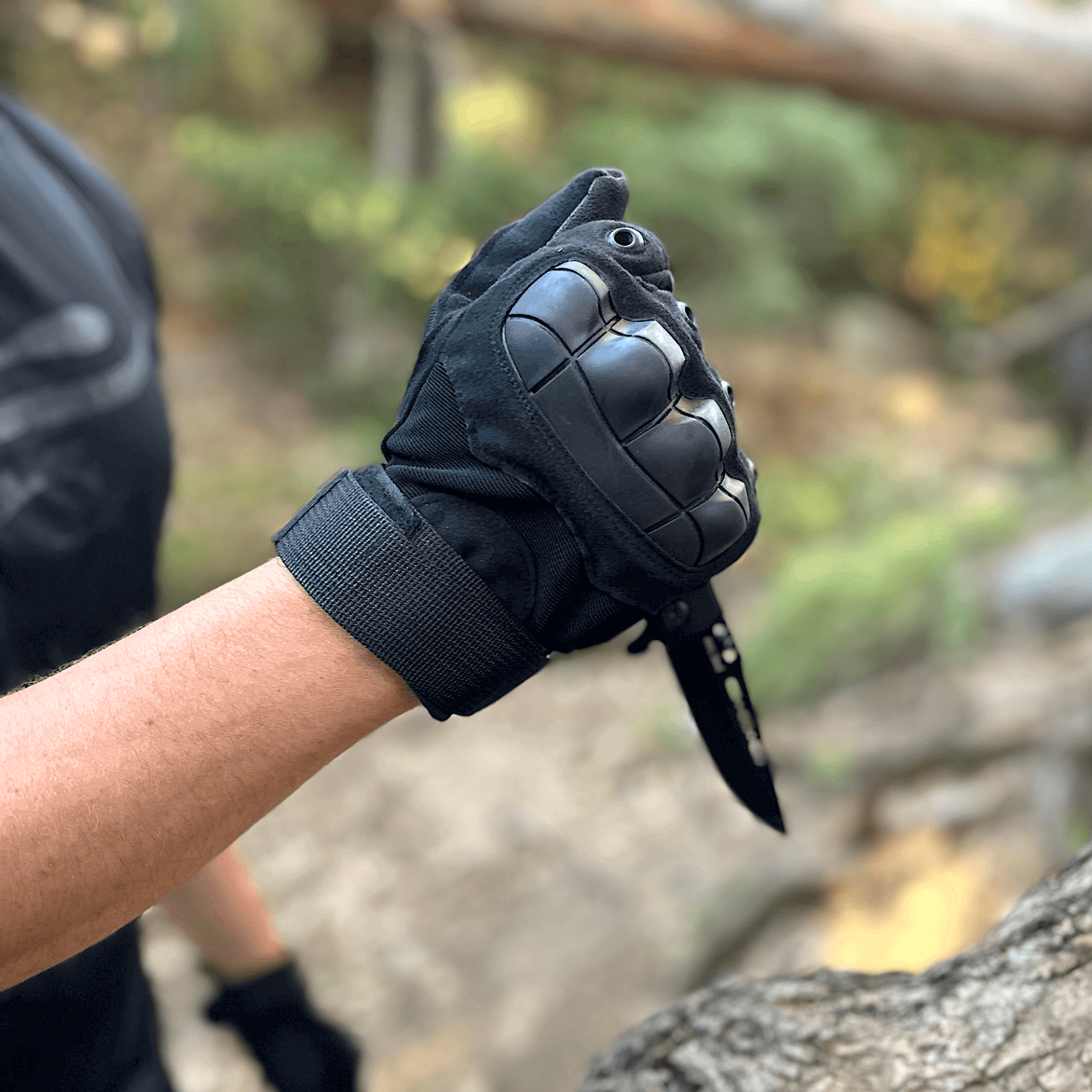 Tactical Military Airsoft Gloves for Outdoor Sports, Paintball, and Motorcycling with Touchscreen Fingertip Capability, Goodies N Stuff