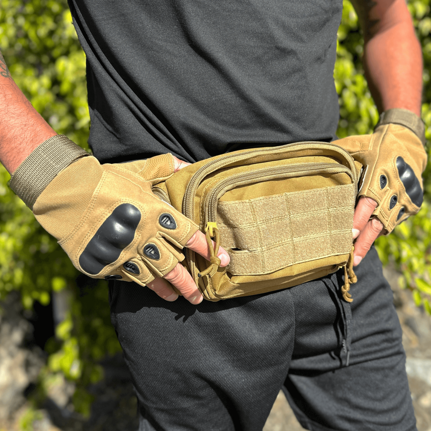 Tactical Fingerless Airsoft Gloves for Outdoor Sports, Paintball, and Motorcycling, Goodies N Stuff