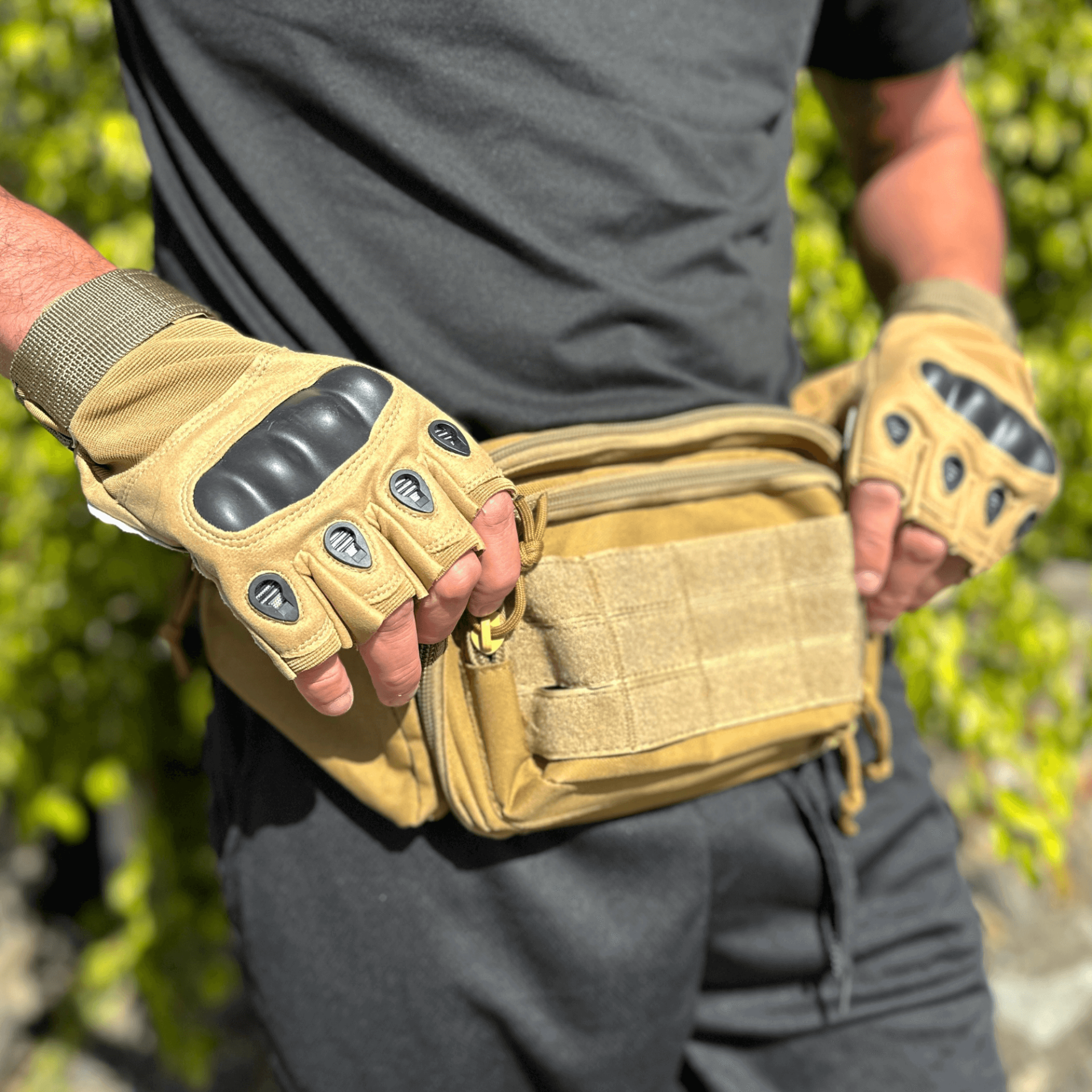 Tactical Fingerless Airsoft Gloves for Outdoor Sports, Paintball, and Motorcycling, Goodies N Stuff