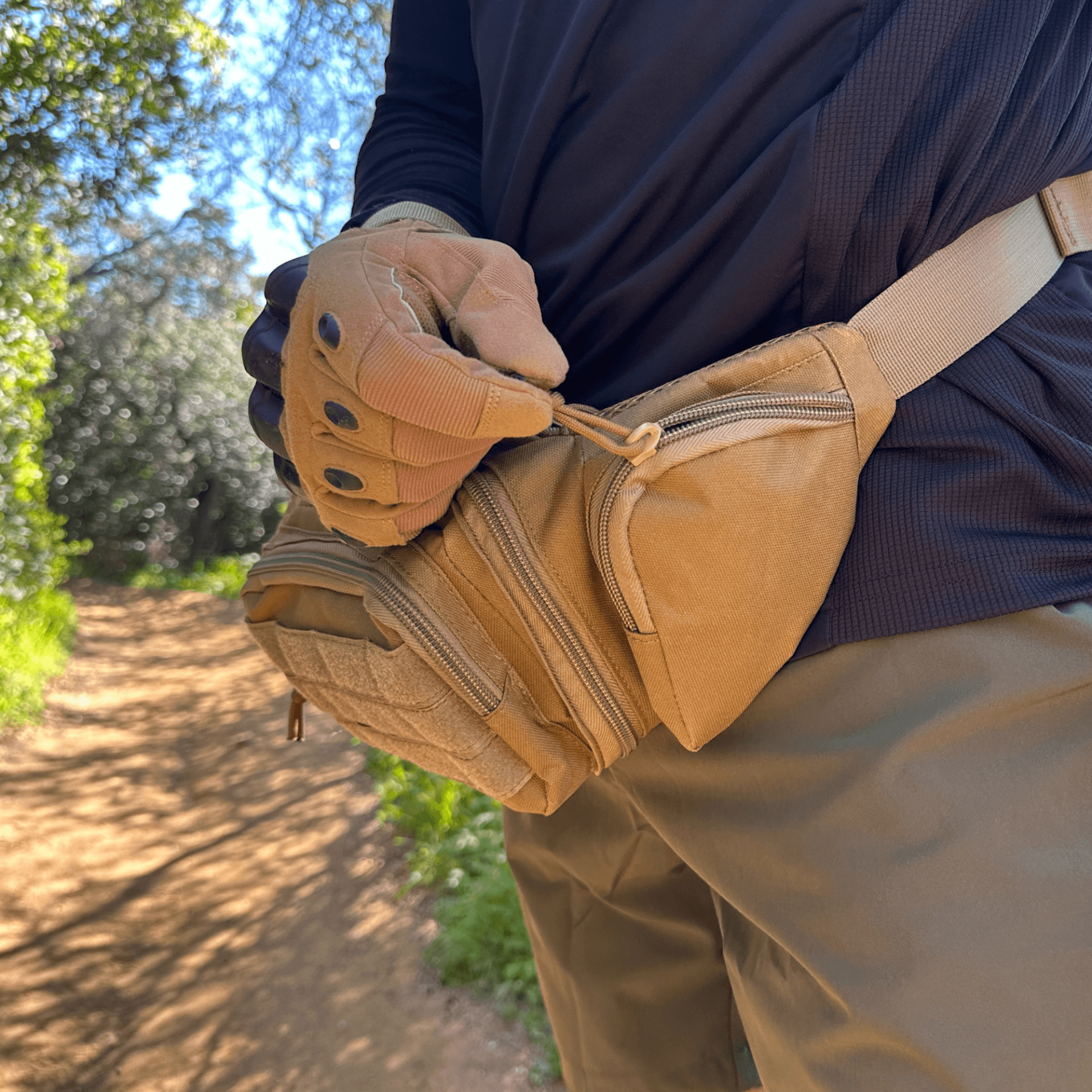 Tactical Waist Bag & MOLLE EDC Pouch for Outdoor Activities - Lightweight and Versatile, Goodies N Stuff