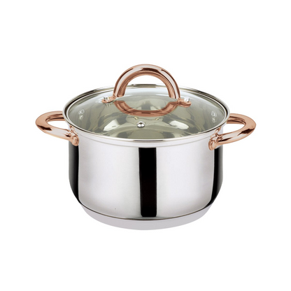 J&V TEXTILES 6-Piece Stainless Steel Casserole Set Pots and Lids…, Goodies N Stuff