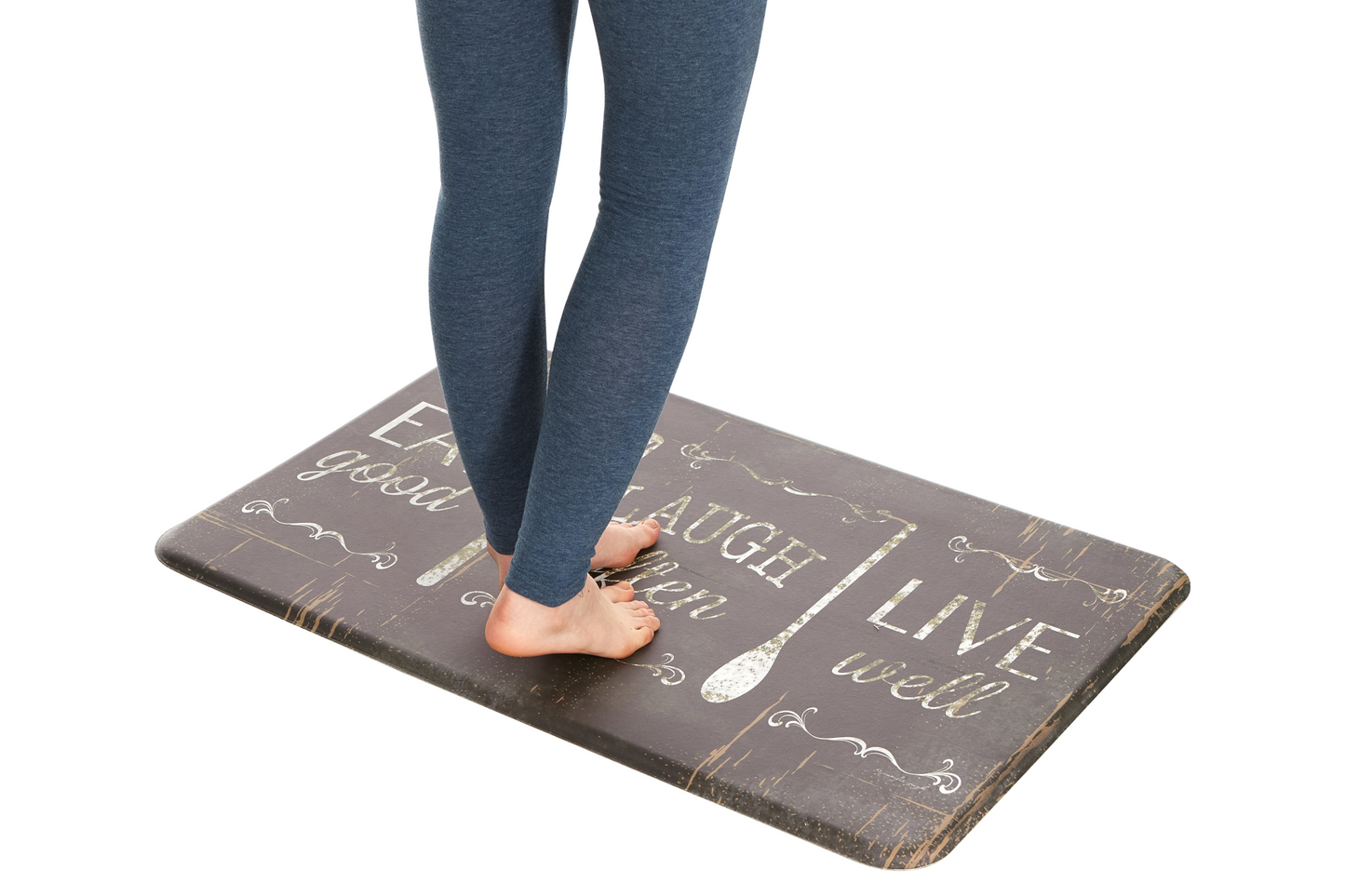 Eat Laugh Live Antifatigue Kitchen Mats, Goodies N Stuff