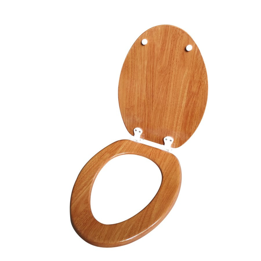 J&V Textiles Elongated Toilet Seat With Easy Clean & Change Hinge, Goodies N Stuff
