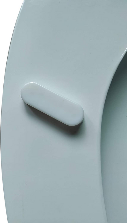 J&V Textiles Elongated Toilet Seat With Easy Clean & Change Hinge, Goodies N Stuff