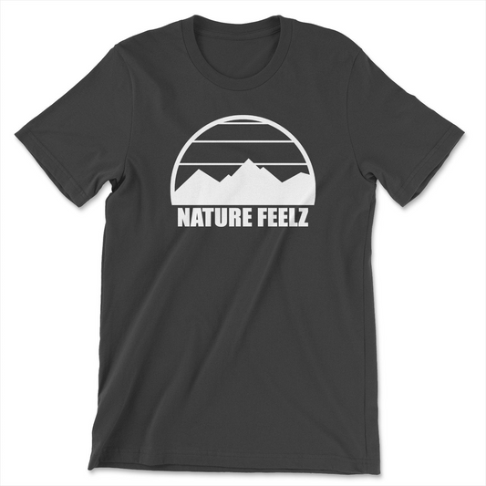 Nature Feelz Mountain White Tee