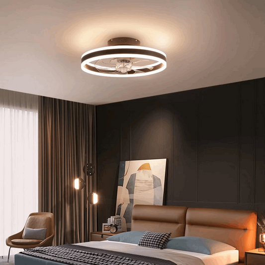 "Luxurious Ceiling Lamp And Invisible Fan"