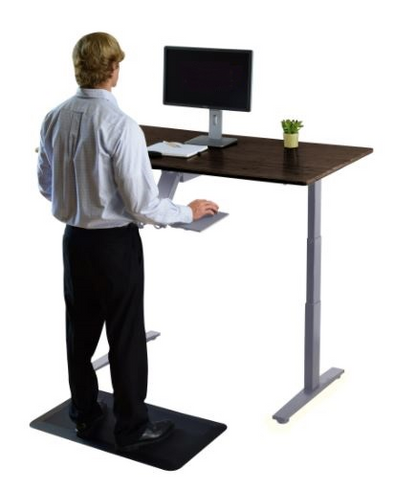 "Premier 52"" Gray Dual Motor Electric Office Adjustable Standing Desk", Furniture, Goodies N Stuff