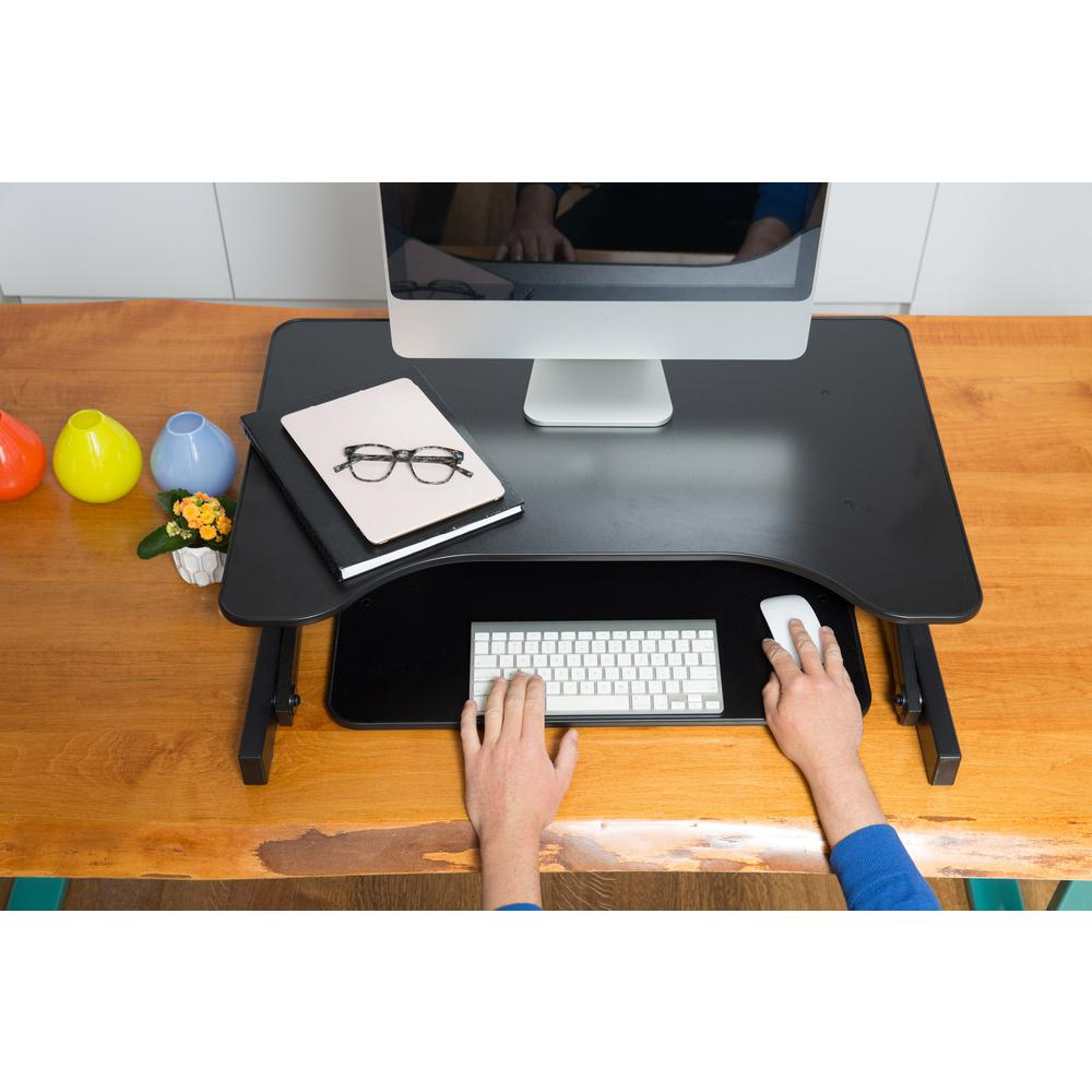 Rocelco 32" Height Adjustable Standing Desk, Goodies N Stuff