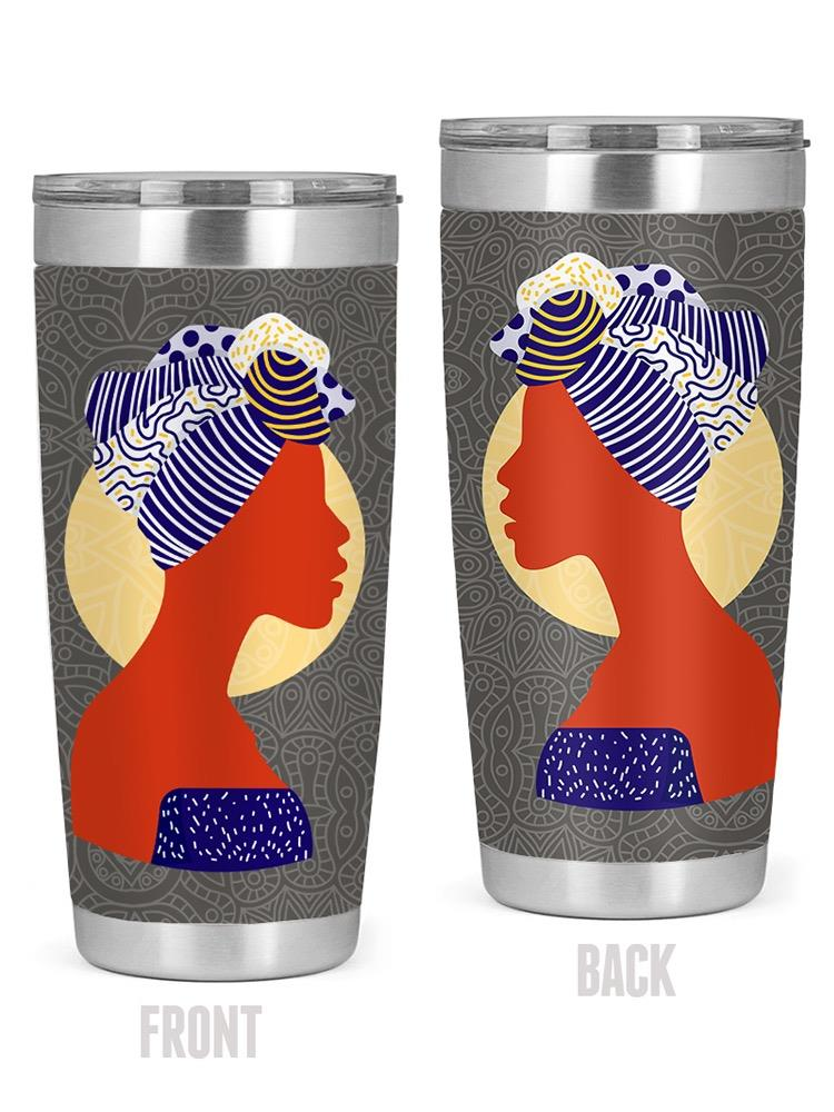 African Woman Fashion Tumbler -SPIdeals Designs, Goodies N Stuff