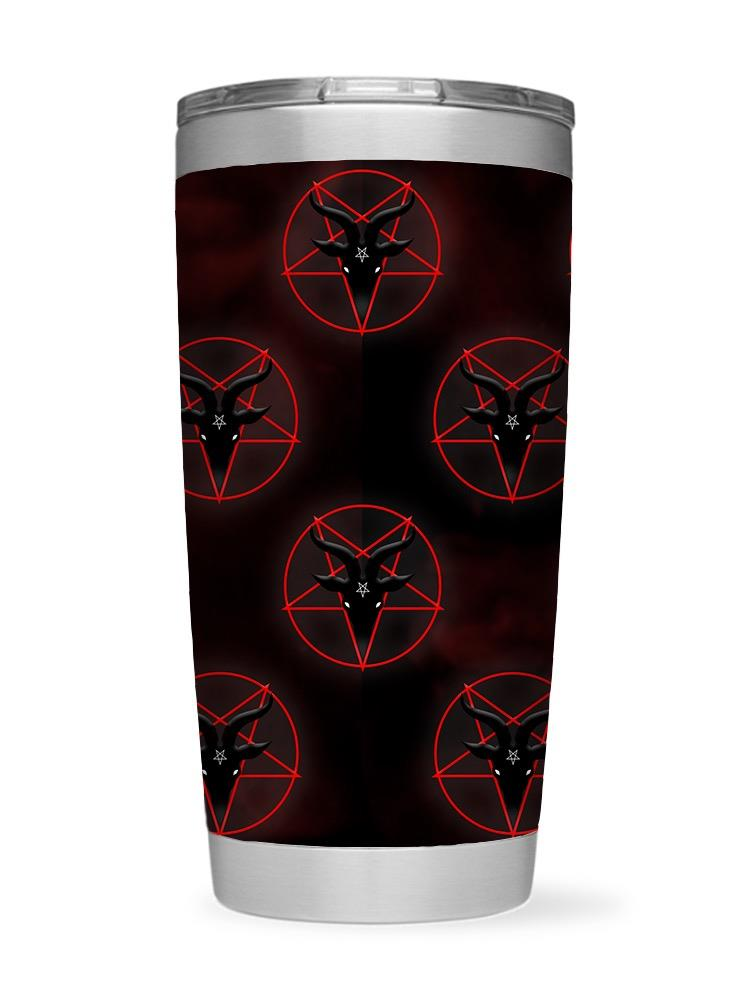 Satan Goat Head Tumbler -SPIdeals Designs, Goodies N Stuff