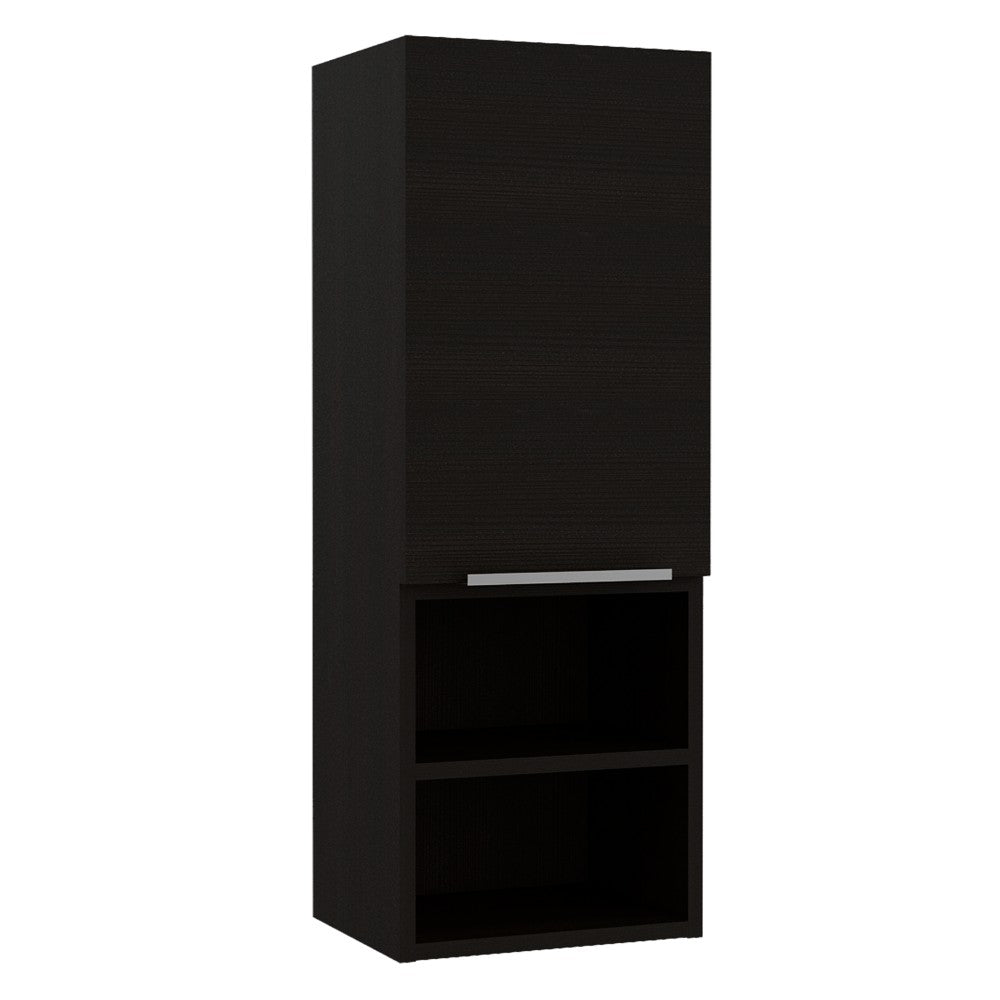 Medicine Cabinet Hazelton, Two Interior Shelves, Black Wengue Finish, Goodies N Stuff