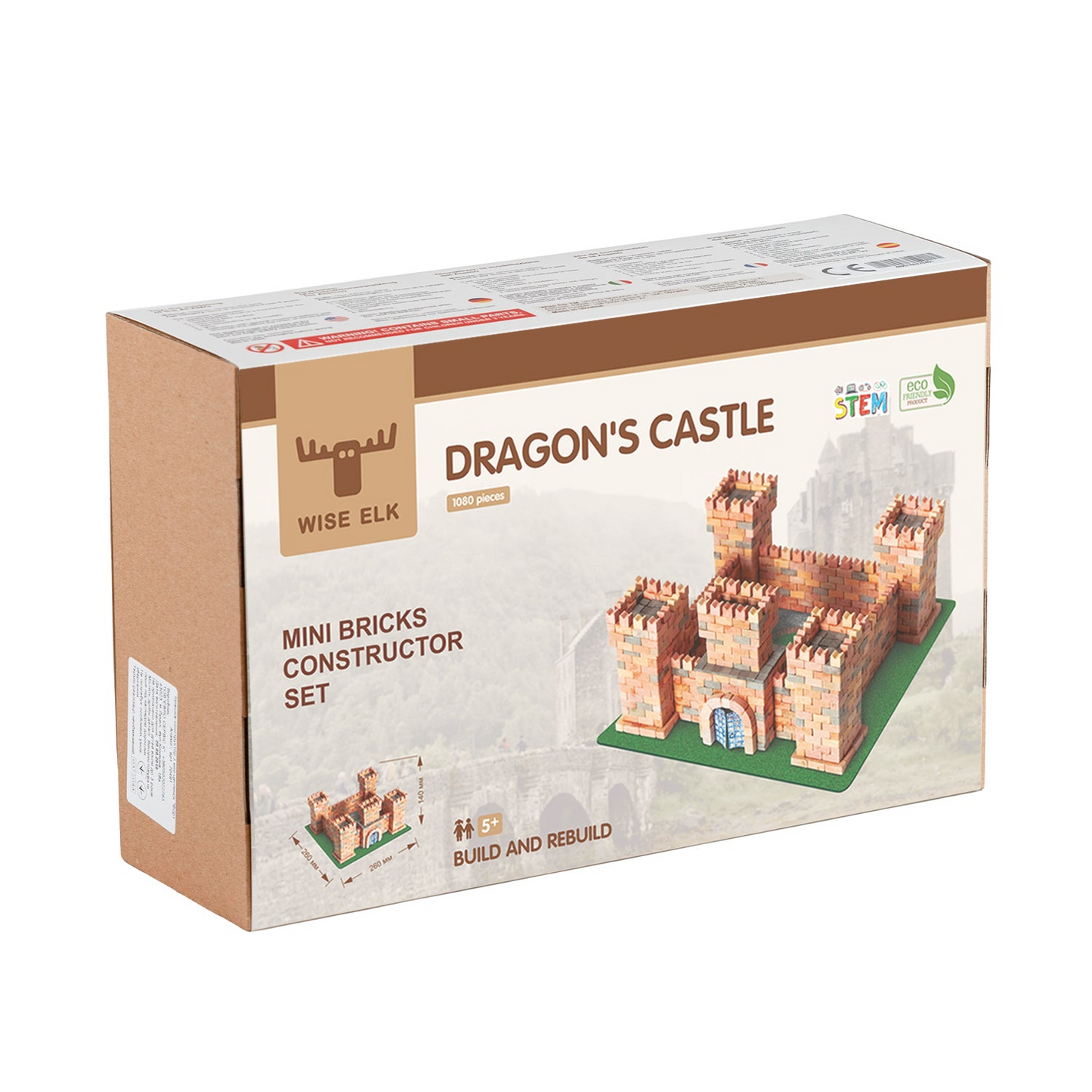 Mini Bricks Construction Set - Dragon's Castle, Goodies N Stuff