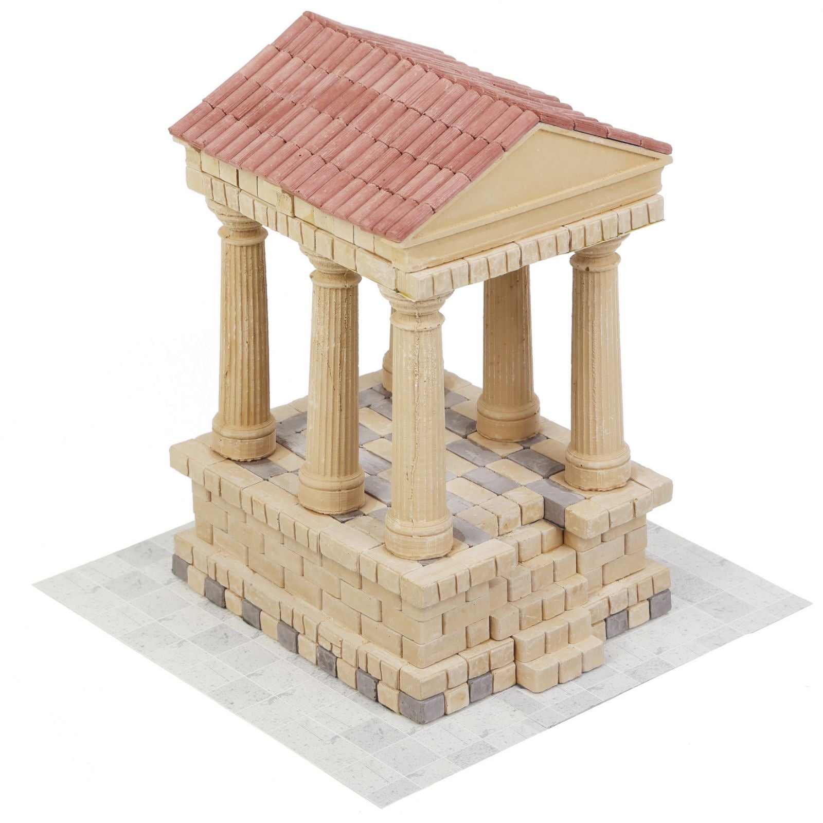 Mini Bricks Construction Set - Roman Temple, Goodies N Stuff