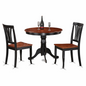 3 PC Kitchen Nook Dining Set - Small Kitchen Table and 2 Kitchen Chairs, Goodies N Stuff