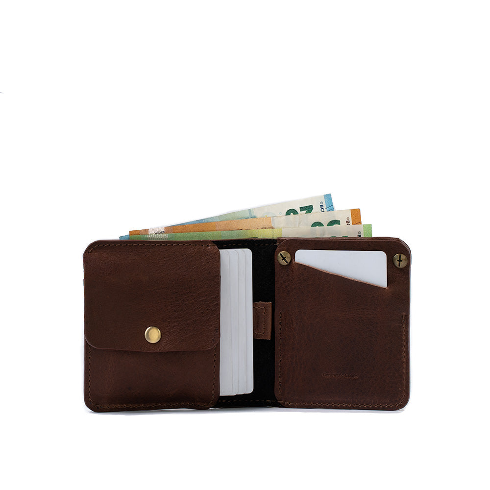 AirTag Billfold Wallet with large coin pouch, Goodies N Stuff