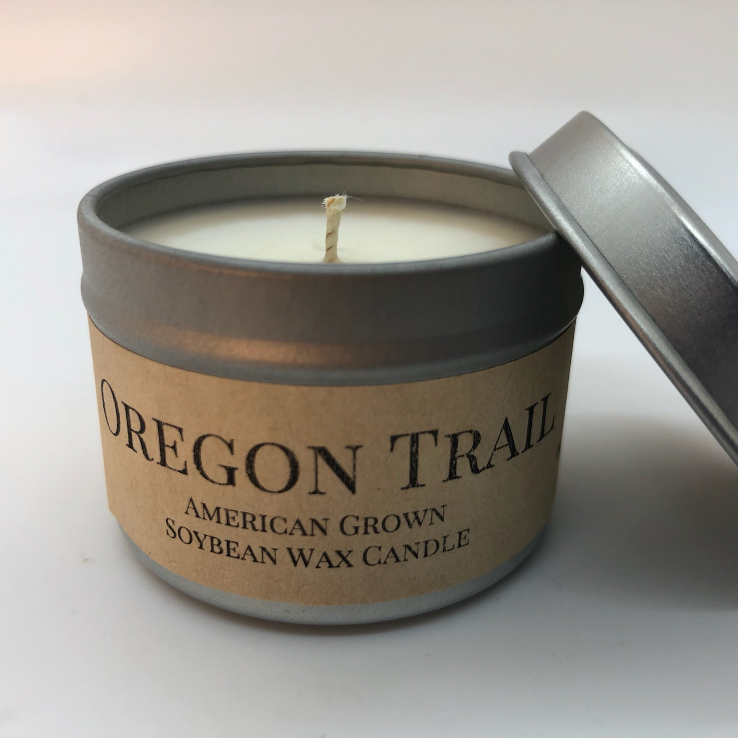 Oregon Trail Soy Wax Candle | 2 oz Travel Tin, Goodies N Stuff