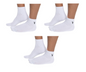 V-Toe Flip-Flop Socks Ankle Tabi 3 Pairs Thicker Comfy Warm Styles White Casual or Athletic, Goodies N Stuff