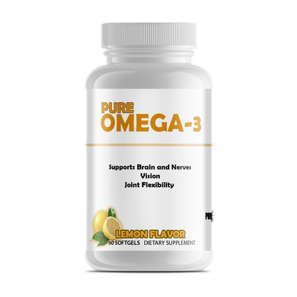 Pure Omega-3, Vitamins & Supplements, Goodies N Stuff