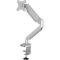 Fellowes Platinum Series Single Monitor Arm - Silver - 1 Display(s) Supported - 27" Screen Support - 20 lb Load Capacity - 1 Each, Goodies N Stuff