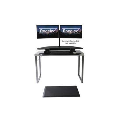 Rocelco 46" Height Adjustable Corner Standing Desk, Goodies N Stuff
