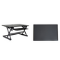 Rocelco 40" Large Height Adjustable Standing Desk, Goodies N Stuff