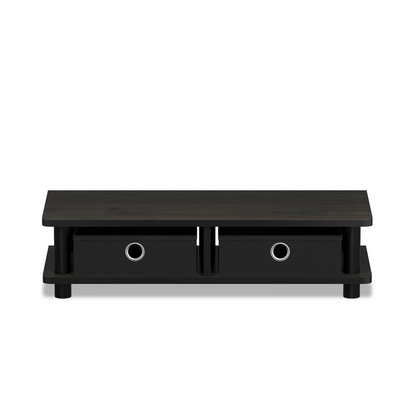 Turn-N-Tube Monitor Stand, Espresso/Black, Goodies N Stuff