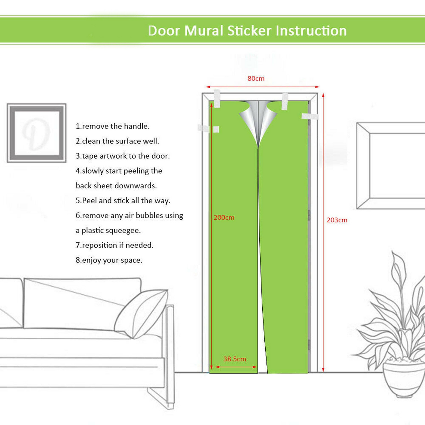 3D Vibrant Oasis Barn Door Wallpaper Mural - Unique Wall Decor Art, Goodies N Stuff