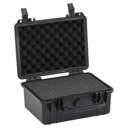 vidaXL Portable Flight Case Black 9.4"x7.5"x4.3" PP, Goodies N Stuff