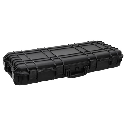 vidaXL Wheeled Flight Case Black 37.8"x16.5"x6.3" PP, Uncategorized, Goodies N Stuff