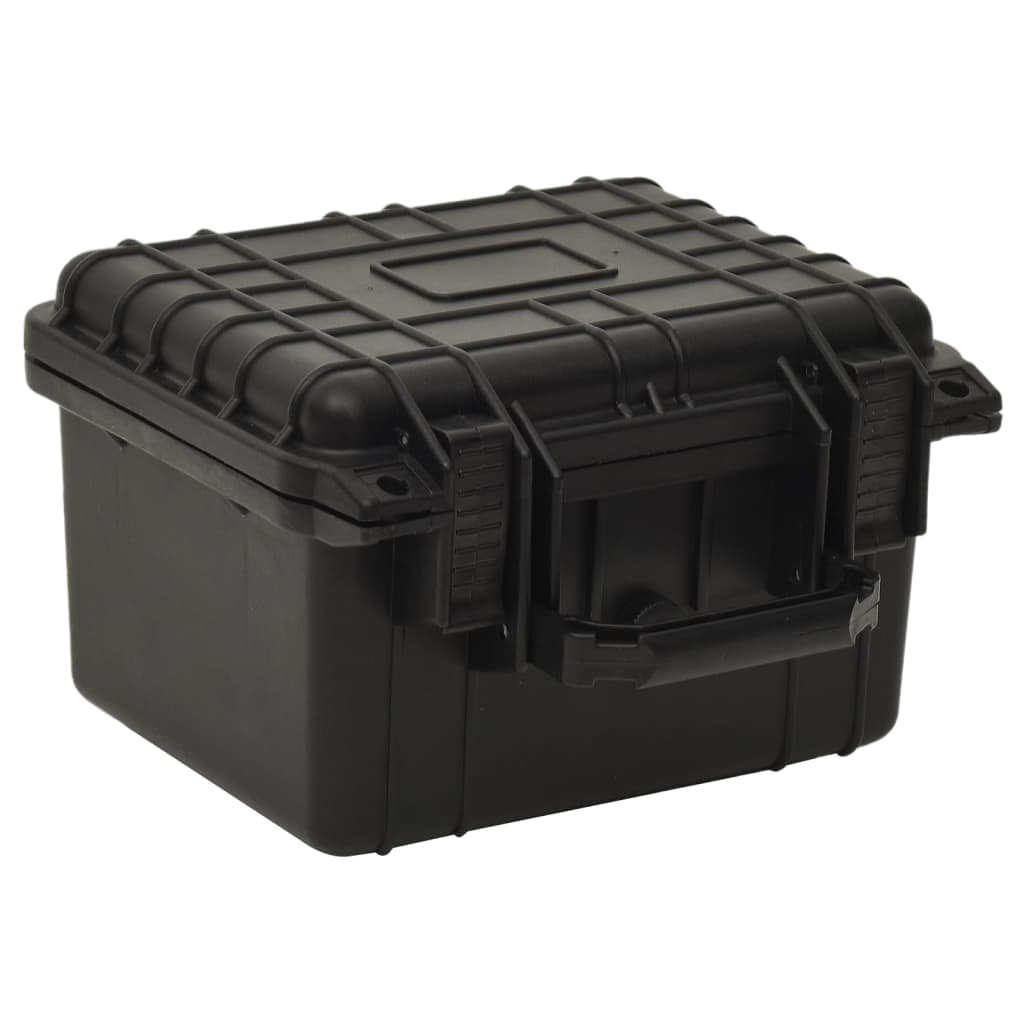 vidaXL Portable Flight Case Black 10.6"x9.8"x7.1" PP, Case, Uncategorized, Goodies N Stuff