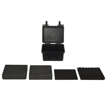 vidaXL Portable Flight Case Black 10.6"x9.8"x7.1" PP, Case, Uncategorized, Goodies N Stuff