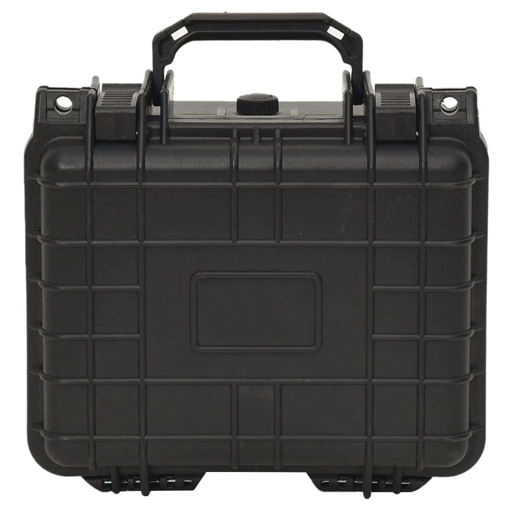 vidaXL Portable Flight Case Black 10.6"x9.8"x7.1" PP, Case, Uncategorized, Goodies N Stuff