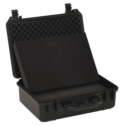 vidaXL Portable Flight Case Black 18.5"x14.2"x7.1" PP, Uncategorized, Goodies N Stuff