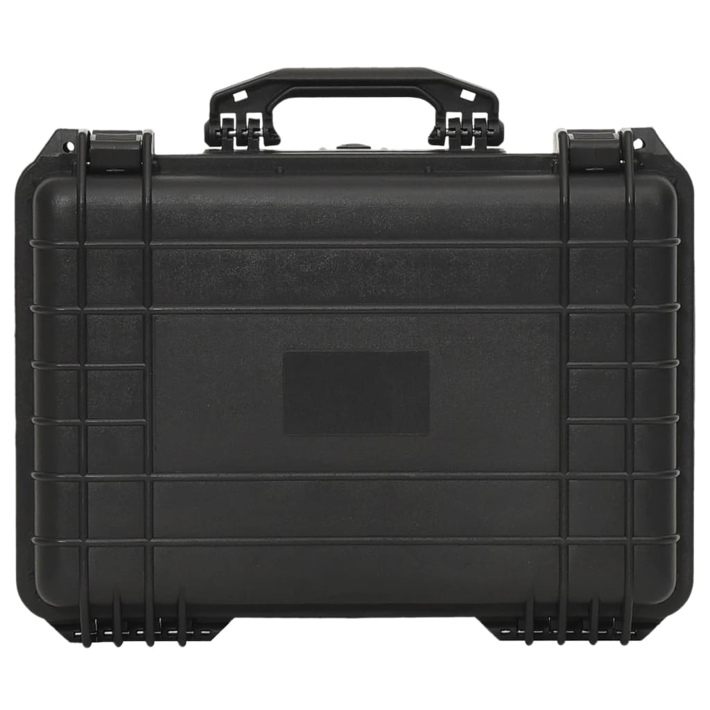 vidaXL Portable Flight Case Black 18.5"x14.2"x7.1" PP, Uncategorized, Goodies N Stuff