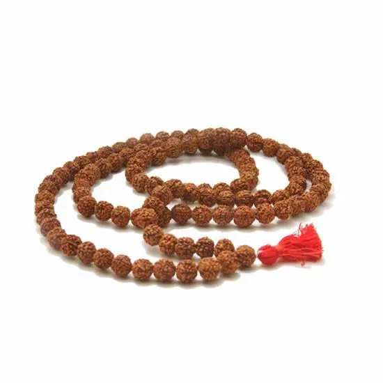 Rudraksha Natural Beads Mala - 108 Beads, Goodies N Stuff