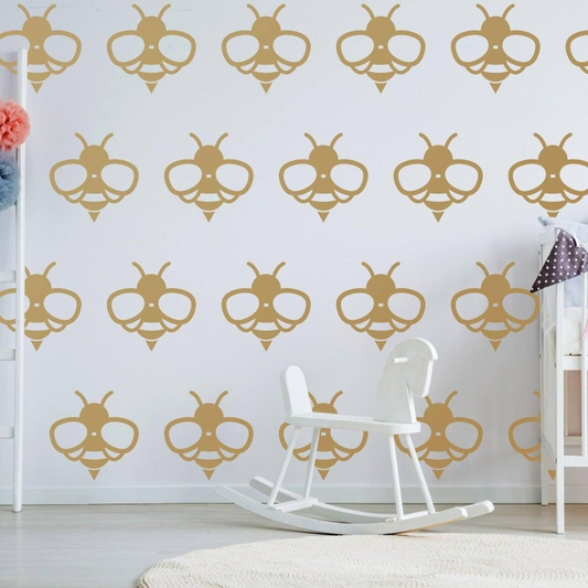 Bumblebee Wall Decals - Enchanting Vinyl Stickers for Interior Decoration, Goodies N Stuff