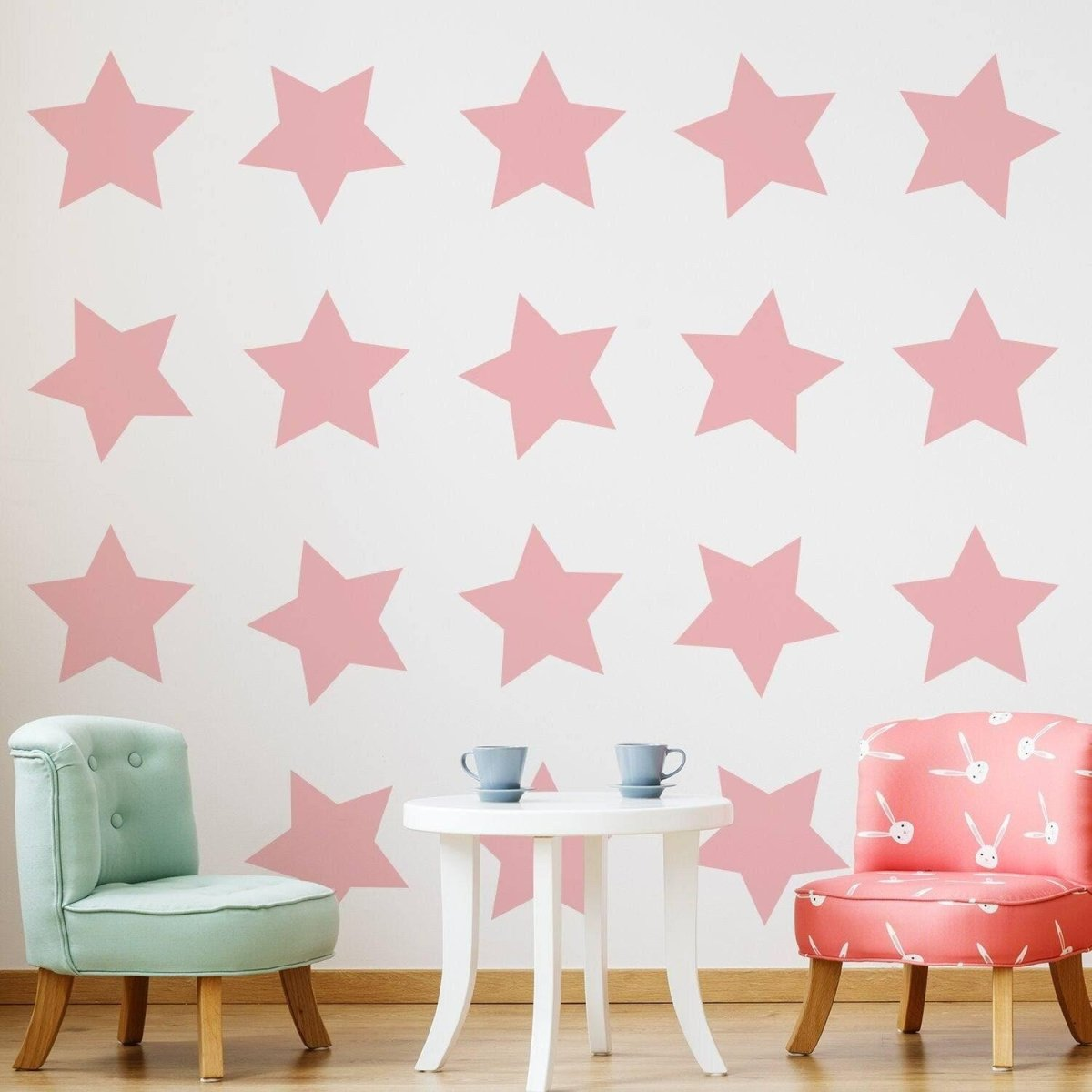 40-Pack Magical Star Stickers - Enthralling Child's Room Decoration Collection, Goodies N Stuff