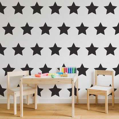 40-Pack Magical Star Stickers - Enthralling Child's Room Decoration Collection, Goodies N Stuff