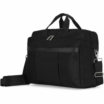 bugatti Gregory Carrying Case (Briefcase) for 17" to 17.3" Notebook - Black - Damage Resistant, Tangle Resistant Shoulder Strap - Ballistic Nylon Body - Trolley Strap, Handle, Shoulder Strap - 13" Hei, Goodies N Stuff