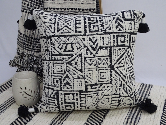 20" x 20" Throw Pillow with Tassels for Decoration, Goodies N Stuff